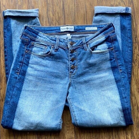 Black Daisy Jamie relaxed distressed Jeans 5/27 - Picture 2 of 11